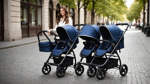 Découvrez les meilleures poussettes 3-en-1 trio en promotion
